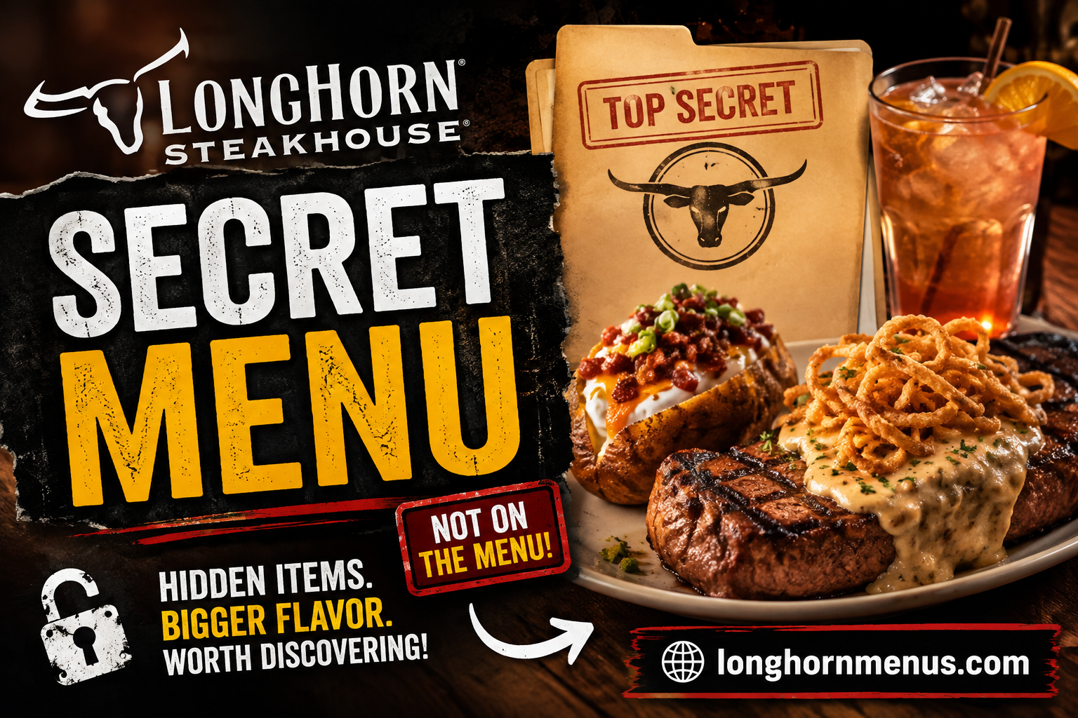LongHorn Secret Menu with Prices 2026