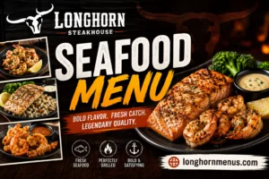 LongHorn Steakhouse Seafood Menu with Prices 2026
